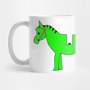 Interpretation of a Minifig Horse Mug